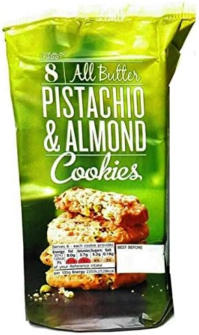 Marks and Spencer All Butter Pistachio Almond Cookies 200g