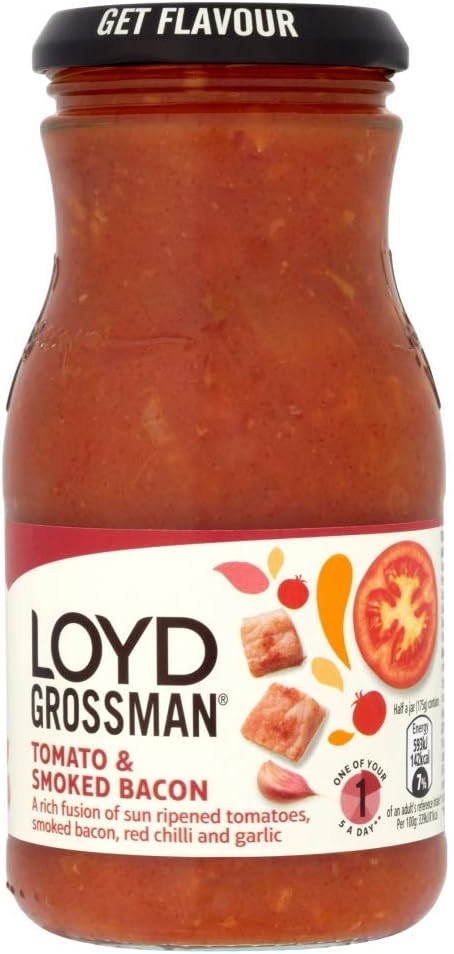 Loyd Grossman Pasta Sauce - Smoky Bacon (350g)