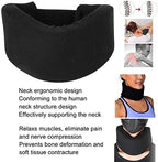 VGEBY Neck Brace, Soft Sponge Neck Brace Cervical Collar Support Pain Relief Traction Stretcher for Outdoor Fitness(S) Soft Cervical Collar Soft Cervical Collar Soft Neck Collar