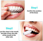 20 Pieces Aligner Tray Seaters for Aligner Trays Chompers Orthodontic Trays(Light Pink, Red, Green, Lavender, Light Yellow)