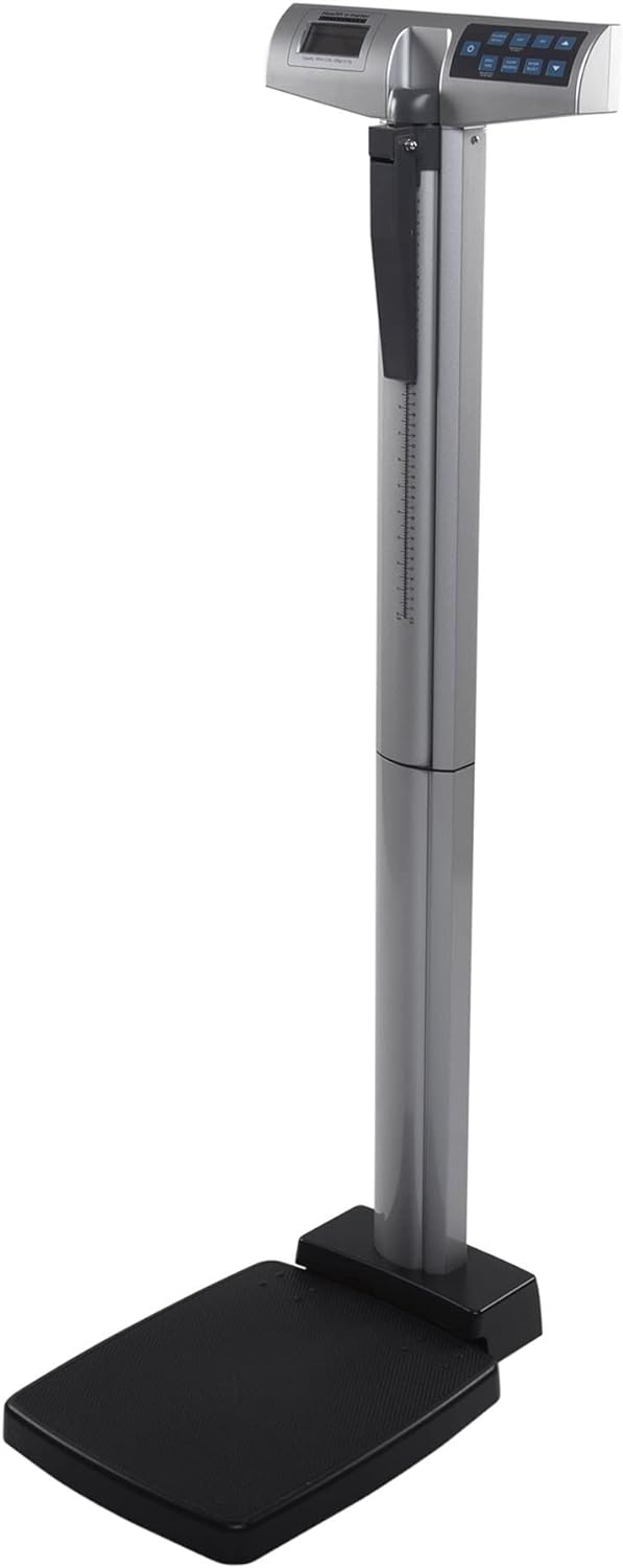 Health O Meter Digital Physician Scale with Height Rod 550 lbs / 250 kg Capacity