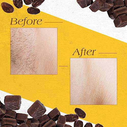 GiGi Milk Chocolate Crème Hair Removal Wax - Soft Wax for Coarse Hair, with Cocoa Seed Extract, Waxing Formula for Face, Body & Sensitive Skin, 14 oz