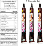 Chocolate Icing Tube Decorating Pen Tool 23g(0.81oz) x Pack of 3, food writing pen for cake, donut, cookie, bread, pancake, cupcake
