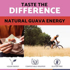 LUCHOS Energy Blocks - Guava & Acai Berry, 400 g | Colombian On-the-Go Sports Nutrition for Running, Cycling & Hiking | A Natural Alternative to Bars & Gels | Vegan, Gluten Free & Easy to Digest