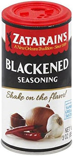 Zatarains Blackened Seasoning - 3 oz. shaker can, 12 per case