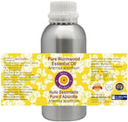 Deve Herbes Pure Wormwood Essential Oil (Artemisia Absinthium) Steam Distilled 630ml (21 oz)
