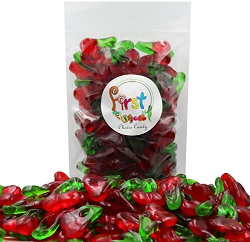 FirstChoiceCandy Gummy Fruit Candy (Happy Twin Cherry, 2 Pound (Pack of 1))