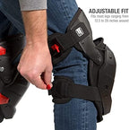 Prolock Weight-Dispersing Foam Knee Pads with Thigh Stabilization, Ideal for Flooring/Roofing, Adjustable (1 pair)