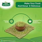 Tata Sampann Indian Pulses High Protein Moong Dal Chilka/Green Gram