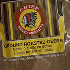 Chief Roasted Geera Ground Cumin Seeds 230g, 8.1 Oz