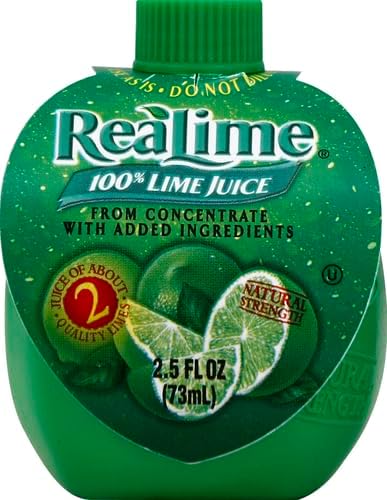 Realime 100% Lime Juice, 2.5 oz