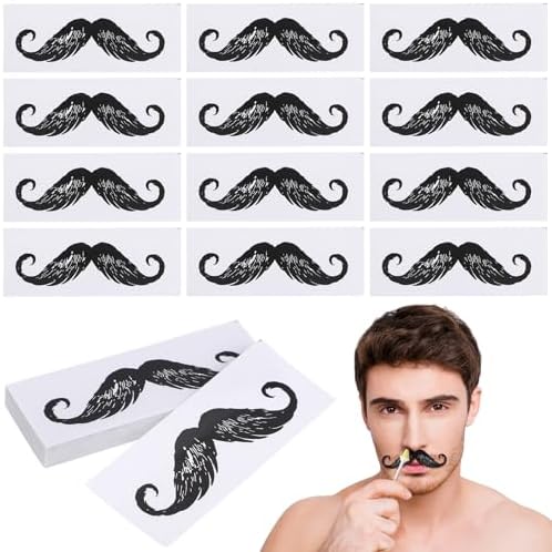 Healeved Nose Wax Kit 50pcs Nose Hair Removal Waxing Mustache Protectors Mustache Guard Sticker for Men
