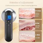 Professional Body Sculpting Machine with 3 Modes 10 Levels and Heating Function, Cordless Cellulite Massager Device, Electric Cellulite Massage Tool for Leg, Arm, Belly, Waist, Buttocks