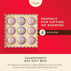 Venchi - Giftbox with 9 Milk Chocolate BacioDiDama and Caramel Pannacotta Pralines, 5.5 Oz, Gluten-Free, No Artificial Colours and Preservatives, Mother's Day Gift Idea