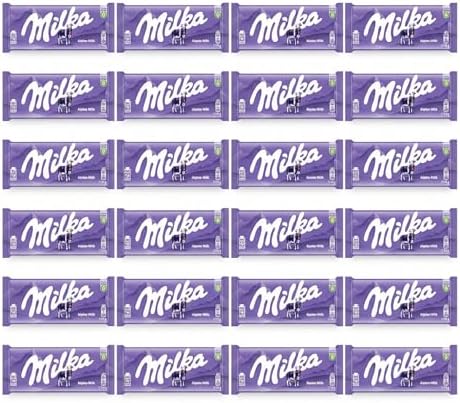 Milka Alpenmilch Chocolate Bar (Pack of 24)