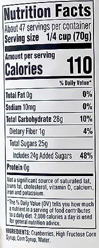 Ocean Spray Jellied Cranberry Sauce | Kosher | Made in America | 7.31 lb