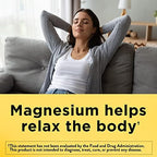 Nature Made Magnesium Oxide 250 mg, Magnesium Supplements for Men and Women, Support for Muscle, Heart, Bone and Nerve Health, 100 Tablets, 100 Day Supply