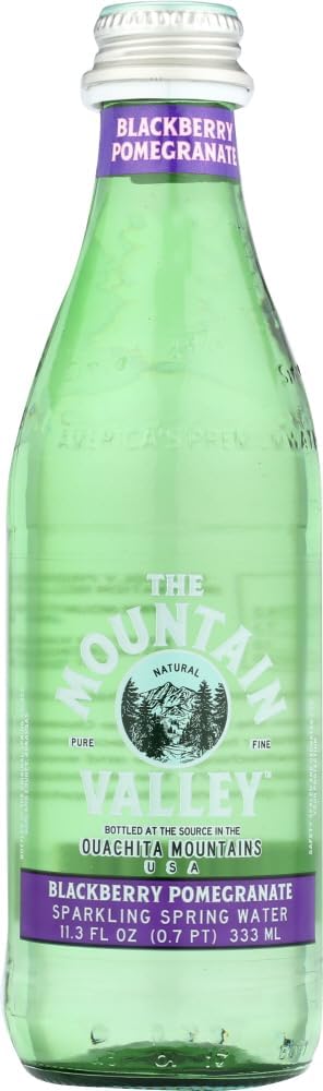 333 ML Glass Sparkling Blackberry Pomegranate