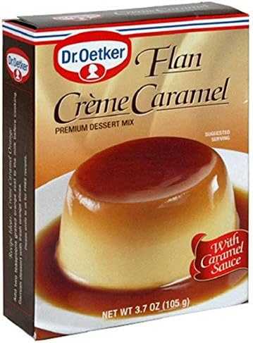 Dr. Oetker Flan Creme Caramel, 3.7-Ounce Boxes (Pack of 12)