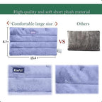 Romfox Microwavable Heating Pad for Pain Relief, Moist Heat for Cramps, Muscles, Joints, Back, Neck and Shoulders, Heat Compress Pillow, for Both Hot and Cold Therapy (Purple - Lavender Scented)