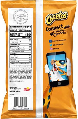 Cheetos Crunchy Pary size Bag, 15 Oz