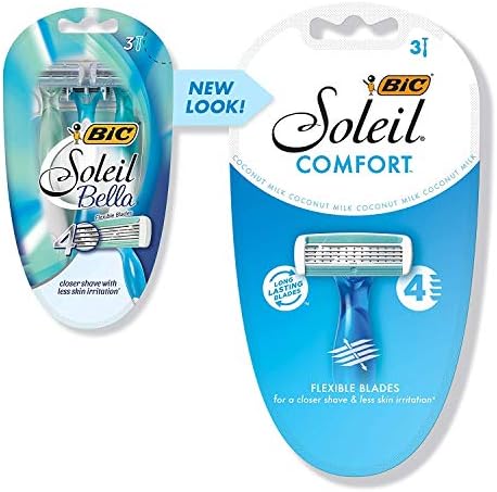 Bic Soleil Bella Shavers E-Z Rinse - 3 ct, Pack of 5