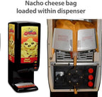 Snappy Ricos Nacho Cheese Sauce, Movie Theater Cheddar Cheese Sauce for Dispenser, 140 oz Bags, 4 Count, Includes Dispenser Tubes
