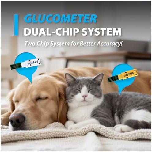 Easy Touch Pet Glucose Monitoring System for Dogs & Cats Starter Kit