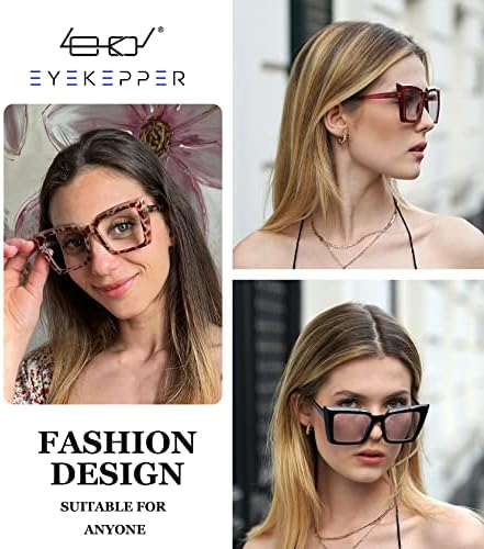 Eyekepper Transition Photochromic Reading Glasses for Women Oversized Readers