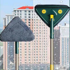 Triangles Mop, Wall Mop with Long Handle, Baseboard Cleaning Mop, Removable Efficient Triangles Mop for Cleaning Painted Wall Ceiling