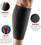 McDavid Calf Compression Sleeve for Men and Women – Latex-Free Light Support for Shin Splints, Varicose Veins, Calf Strains – for Running, Walking, Hiking
