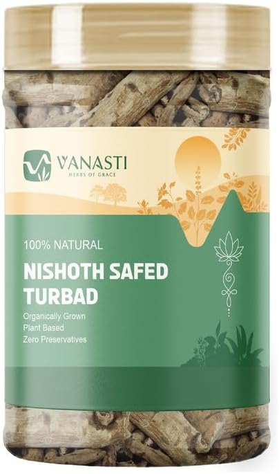 Nishoth Safed | Ipomoea Turpethum | Indian Jalap | White Nishoth | 200 gram (Pack of 1)