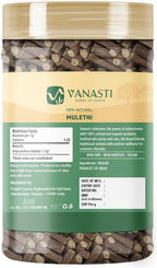 Mulethi | Multhi Spl | Glycyrrhiza Glabra | Yashtimadhu | Jeshthamadha | Licorice Root | 200 gram (Pack of 1)