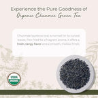 Starwest Botanicals Organic Chunmee Green Tea - Loose Leaf Green Tea, Pan Fried Leaves, Bulk Pack, Caffeinated, Sweet Flavor, Certified Kosher, Non-GMO - 1 lb Bag