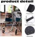 Wheelchair Calf Belt, 19.68 X 4.33 Inch Soft Wheelchair Leg Strap Footrest Oxford Cloth Wheelchairs Leg Support Adjustable Universal Wheelchairs Foot Straps Footrest Belt for Seniors Disabled Elderly