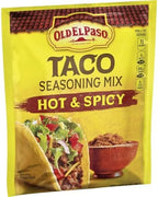 Old El Paso Hot & Spicy Taco Seasoning Mix, 1-Ounce Packages (Pack of 6)