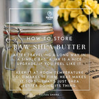Raw African Shea Butter 16 oz | 450 g - 100% Natural, Unrefined, Handcrafted from Ghana