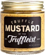The Truffleist Truffle Mustard – Infused with Real Black Truffles – Italian Truffle Mustard Spread for Burgers, Sandwiches, Charcuterie & Marinades – 4 oz