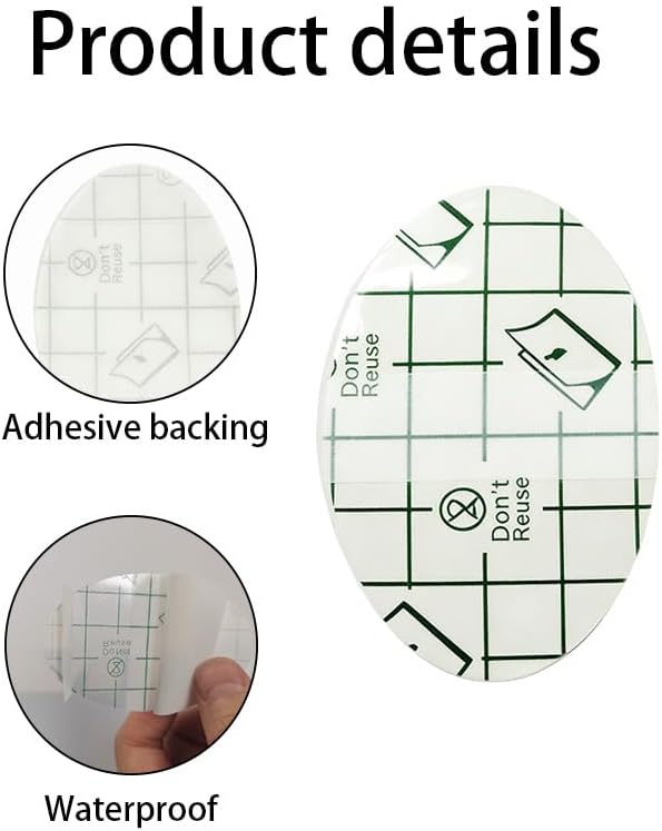 150 Pcs Self-Adhesive Invisible Heel Anti-Wear Sticker,Transparent Waterproof Protection Pads for High Heels, Dress Shoes, Running & Hiking