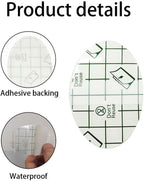 150 Pcs Self-Adhesive Invisible Heel Anti-Wear Sticker,Transparent Waterproof Protection Pads for High Heels, Dress Shoes, Running & Hiking