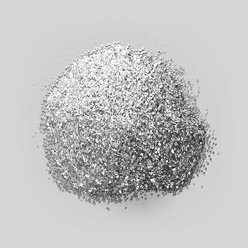 Colour Mill Glitz Blend Powder Food Color, 10 Milliliters Silver
