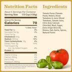 Bertolli Pasta Sauce with Tomato and Basil, Spaghetti Tomato Sauce, 24 oz (Pack of 6)
