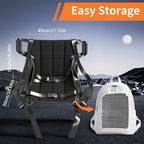 Patient Lift Transfer Belt for Wheelchair to Car/Bed, Emergency Evacuation Stair Lift Assist Pad for Home, Portable Slide Board Sling Seat Cushion for Elderly and Mobility Impaired People.