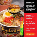 Nongshim Tonkotsu Ramen with Kuromayu Noodle Big Bowl, 3.56 Ounce (Pack Of 6)