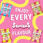 Swizzels Drumstick Squashies Rhubarb & Custard Flavour 120g (Pack of 3)