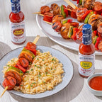 Sweet Baby Ray’s Kickin’ Barbecue Hot Sauce, Bold BBQ Flavor with Spicy Heat, Perfect for Wings, Ribs & Grilling, 5 fl oz Bottles (Pack of 2)