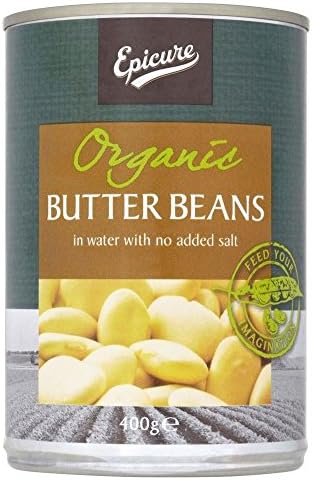 Biona Organic Butter Beans in Water (400g) - Pack of 6