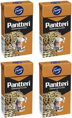 Fazer Pantteri Tarpastille Liquorice 4 Boxes of 38g