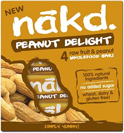 Nakd Peanut Delight 35g Bar - Multipack Case of 48 Bars