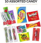 Halloween Snacks Gift Basket with Candy, Cookies, Bars & Snacks (38 Count) - Fun Halloween Care Package for College Students, Teens & Adults, Trick or Treat Sampler for Parties & Sharing